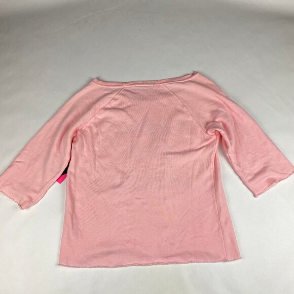 NWT Wildfox Sweatshirt Women's Size Medium "Fangs Are Fantastic" Pink - Picture 2 of 15